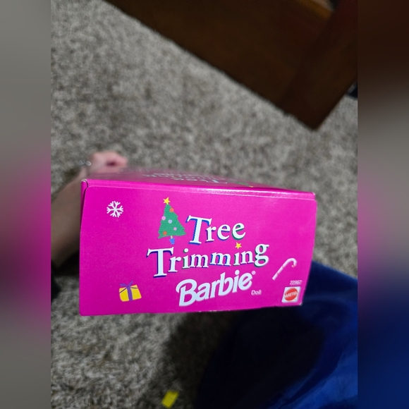 Vintage Special Edition 1998 Tree Trimming Christmas Sweater Barbie Mattel 22967 - Picture 5 of 5